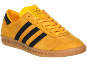 Adidas Hamburg желтые с черным