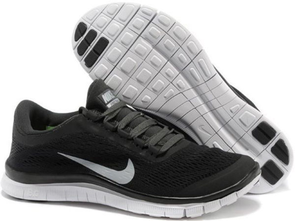 Nike Free Run 3.0 v5 черные (35-45)