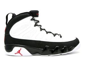 Nike Air Jordan 9 белые/черные (40-45)