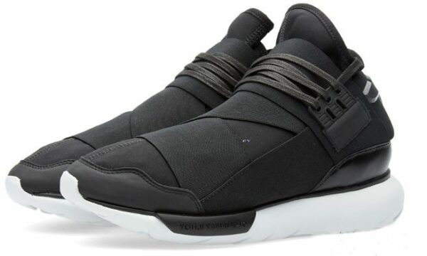 Adidas Y-3 Qasa High черные с белым (39-44)