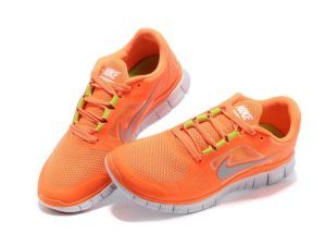 Nike Free Run оранжевые (35-40)