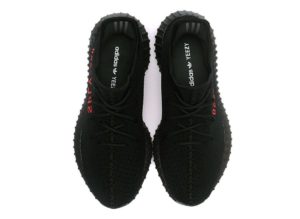Adidas Yeezy Boost 350 V2 черные с красным (35-44)