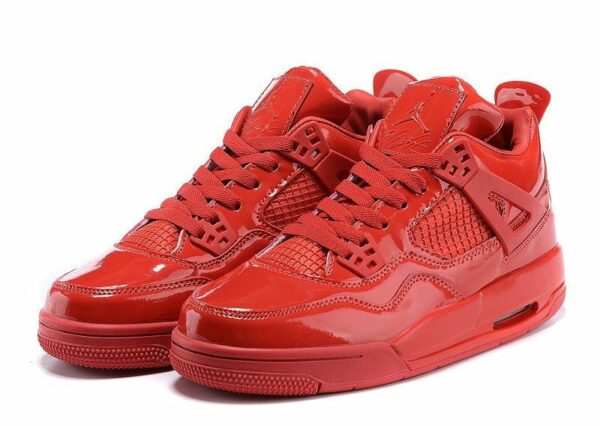 Nike Air Jordan 4 Retro глянец красные (40-45)