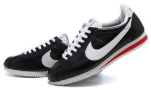 Nike Cortez черные с белым (39-43)