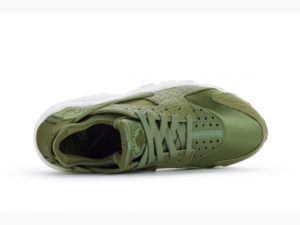 Nike Air Huarache Run Premium зеленые с белым женские (35-40)
