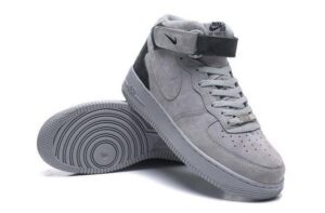 Nike Air Force 1 Mid серые (40-44)